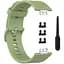 Ремешок DK для Huawei Watch Fit / Fit SE Silicone Sport Full Light Classic (olive) - миниатюра 2