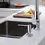 Дозатор кухонний Hansgrohe A71 500 ml врізний хром 40468000, Хром - мініатюра 3