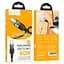 Кабель Hoco U129 Spirit 60W transparent charging data cable Type-C to Type-C Чорний - мініатюра 2