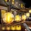Вуличні гірлянди Живлення від електромережі — G40 Garden Festoon Lights 100FT/30M Dimmable з дистанційним керуванням - мініатюра 1
