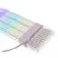 Кабель для ПК Qube RGB 24 pin Female to Male, White - мініатюра 6