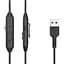 Гарнитура A4Tech A4-Tech FH100U USB Black-Gold (FH100U (Bumblebee)) - миниатюра 5