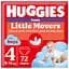 Набір підгузки-трусики для хлопчиків Huggies Little Movers Pants 4 (9-14 кг) 72 шт. - мініатюра 1
