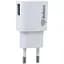 Зарядний пристрій INKAX CD-08 Travel charger + Type-C cable 1USB 1A White - мініатюра 2