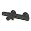Набір змішувачів 3 в 1 для ванної кімнати Grohe QuickFix Start Black UA303304TM, Чорний матовий - мініатюра 7