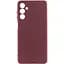 Чохол TPU GETMAN Liquid Silk Full Camera для Samsung Galaxy A05s Бордовий / Marsala - мініатюра 1
