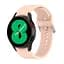 Ремінець для Samsung Galaxy Watch 5 40mm - бежевий ширина кріплення 20мм силікон Watchbands Galaxy OneLine (W41-4WB93973532) - мініатюра 2