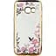 Панель BeCover Flowers Series для Samsung A320 2017 Gold (701313) - миниатюра 1