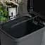 Ведро для мусора MBM My Home с крышкой и педалью 45 л антрацит (BIN-01 45L ANTHRACITE) - миниатюра 15