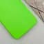 Чохол TPU GETMAN Liquid Silk Full Camera для Samsung Galaxy S21 FE Салатовий / Neon Green - мініатюра 2