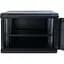 Шафа настінна GEAR 9U 19 600x450x500 мм, + Полиця 19, black (GWMSN-9U-600-450) - мініатюра 2