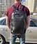 Міський чоловічий рюкзак шкіряний чорний Tiding Bag B2-03555A - мініатюра 9