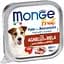 Вологий корм Monge Dog Fruit, для собак усіх порід, з ягнятком та яблуком, 100 г - мініатюра 1