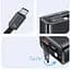 МЗП Usams US-CC296 GaN With Retractable Type-C Cable Xiang Ser. 30W (1USB-A/1C) Black - мініатюра 2