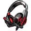 Ігрові накладні навушники Hoco W102 Cool, USB, 3.5mm, 2m, Червоний - мініатюра 1