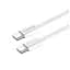 Дата кабель USB-C to USB-C 2.0m (braided cotton) (PD Fast Charging 60W) 3.0А grey ColorWay (CW-CBPDCC068-GR) - миниатюра 6