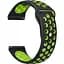Ремешок Becover Vents Style для Samsung Galaxy Watch 46 mm / Watch 3 45 mm / Gear S3 Classic / Gear S3 Frontier Black-Green (705784) - миниатюра 1
