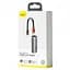 Мережевий адаптер USB Хаб Baseus Steel Cannon Series USB-A/Type-C Bidirectional Gigabit LAN Adapter CAHUB-AF0G Dark Grey - мініатюра 5