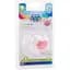 Пустышка Canpol babies Newborn baby силиконовая круглая 6-18 мес. розовая (22/563_pin) - миниатюра 3