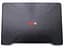 Корпус для ноутбука ASUS FX80, FX80G, FX80GD, FX504, FX504G, FX504GD, FX504GM (Кришка матриці з рамкою) - мініатюра 2