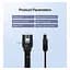 Кабель для передачі даних SATA 3 Data Cable 0.5m US217 Black Ugreen (30796) - мініатюра 10