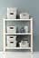 Кошик Idea Home Pyramid з кришкою 8.2 л 36x24x12.5 см бежевий (00642 Bej) - мініатюра 2