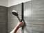 Настенная планка Hansgrohe WallStoris 50x3.3x1.2 см Matt Black 27902670, Черный матовый - миниатюра 2