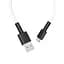Кабель Borofone BX31 USB to Type-C 3A 1 м силиконовый TPE разъемы белый - миниатюра 3