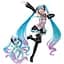Фігурка Мій маленький поні Хацуне Міку і мій маленький поні My Little Pony Hatsune Miku and my little pony. 22 см CH MLP HMP 22 - мініатюра 3