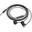Наушники Hoco M110 Encourage metal universal earphones with mic черные 6942007602938 - миниатюра 5