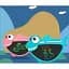 Графічний планшет Kids Pad 9 Color Shark Blue - мініатюра 2