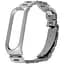 Ремінець Steel Strap Mi Band 3/4 Сріблястий - мініатюра 1