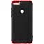 Панель BeCover Super-protect Series для Huawei Y7 Prime 2018 Black-Red (702249) - миниатюра 1