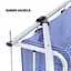 Сумка на колесах Casa Si Stairs Blue Stripes 42 л, 6 коліс для сходів, алюмінієвий каркас - мініатюра 8