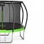 Батут із внутрішньою сіткою 4FIZJO Premium 12FT 374 см 4FJ0605 Black/Green (P-5907739314185) - мініатюра 3