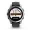 Смарт-часы Garmin Fenix E 47 мм AMOLED Stainless Steel with Black Silicone Band (010-03025-02) - миниатюра 2