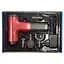 Масажер для тіла Fascial Gun KH-320 акумуляторний, 4 насадки, бордовий - мініатюра 6