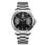 Наручные часы мужские 8267 Silver-Black Winner acs0029763 - миниатюра 1