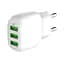Блок зарядное устройство 3 порта USB LDNIO A3315 Micro USB кабель-набор белый - миниатюра 4