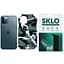 Захисна плівка SKLO Back (тил+грани без углов+лого) Camo для Apple iPhone XR (6.1) Блакитний / Army Blue - мініатюра 1