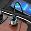 Адаптер автомобильный Type-C to Lightning Cable Tough dual port car charger Z48 коричневый - миниатюра 10