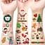 Набір дитячих тимчасових тату Різдво та Новий рік № 1 Fresh Tattoo tattoo-mini-set-cmas-30-1 - мініатюра 2