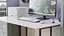 Комп'ютерний стіл Ferrum-decor Кевін 75x120x60 чорний ДСП Білий 16мм (FRD-103799) - мініатюра 2