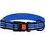 Нашийник для собак BronzeDog Mesh, розмір L, 35-53х2,5 см, синій - мініатюра 1