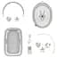 Качалка-ліжко Lionelo Bella Set Grey Concrete сіра (LO-BELLA SET GREY CONCRETE) - мініатюра 16