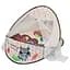Коврик-манеж для младенца Tiibaby 66526A 2в1, дуга, подвески, играет музыка Белка, Бежевый - миниатюра 1