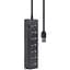 Концентратор Gembird 7 ports (1xUSB3.1+6xUSB2.0) switch black (UHB-U3P1U2P6P-01) - мініатюра 4