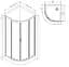 Душова кабіна AM.PM Gem 5-corner Pivot W90UG-401-9090-MT - мініатюра 4