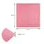 3D панель Sticker Wall самоклеющаяся 700x770x7мм кирпич Розовый 004-7 SW-00000057 - миниатюра 3
