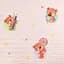 Панель Sticker Wall стінова 3D 700 x 700 x 4mm ведмедики на рожевому фоні D SW-00001974 - мініатюра 1